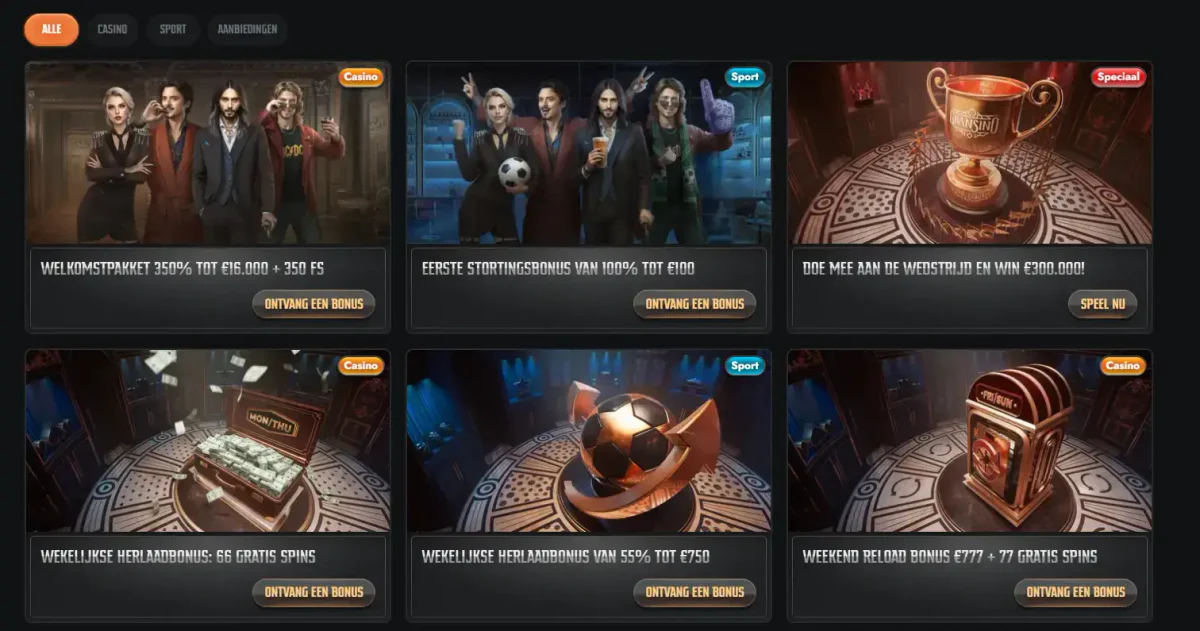 gransino casino promoties